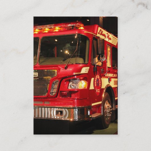 消防士の名刺 名刺 (正面)