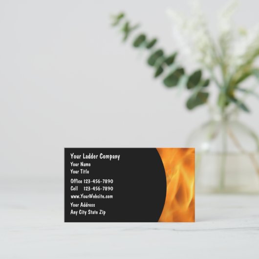 消防士の名刺 名刺 (スタンド正面)