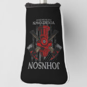 消防士の名前Fire Department消火栓USA国旗 ゴルフヘッドカバー (回転90)