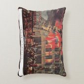 消防士の命、ヴィンテージ消防士 アクセントクッション (正面(垂直))