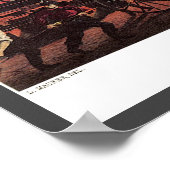 消防士の命、ヴィンテージ消防士 ポスター (角)