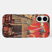 消防士の命、ヴィンテージ消防士 Case-Mate iPhoneケース (裏面 (横))