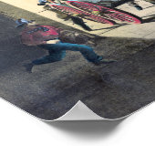 消防士の命 – 夜警 – 1854 ポスター (角)