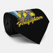消防士の天使 ネクタイ (ロール)