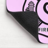 消防士の妻のマウスパッド マウスパッド (コーナー)