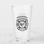 消防士の妻のマルタ十字 タンブラーグラス (正面)