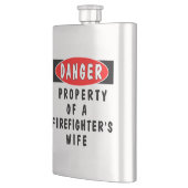 消防士の妻 フラスク (左)