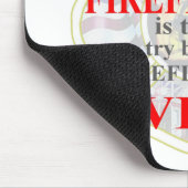 消防士の妻 マウスパッド (コーナー)