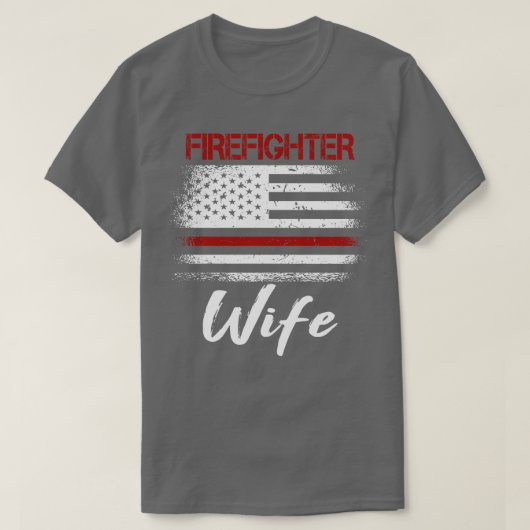 消防士の妻 Tシャツ (デザイン正面)