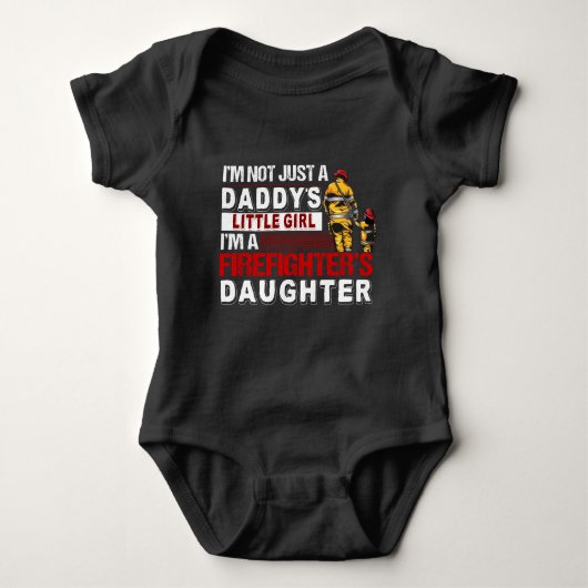 消防士の娘 ベビーボディスーツ (正面)