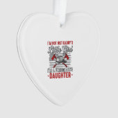 消防士の娘 ヴィンテージ オーナメント (正面)