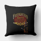 消防士の宣誓 クッション (裏面)