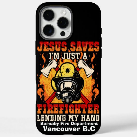 消防士の希望に満ちた行動の要請 Case-Mate iPhoneケース (裏面)