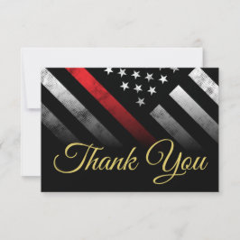 消防士の引退消防署消防士 サンキューカード