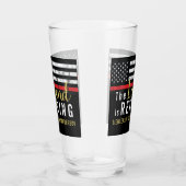 消防士の引退消防署消防士 タンブラーグラス (右)