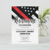 消防士の引退消防署消防士 招待状 (スタンド正面)