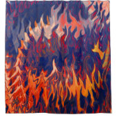 消防士の悪夢....... シャワーカーテン (正面)