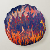 消防士の悪夢....... ラウンドクッション (裏面)