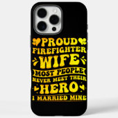 消防士の愛と勇気を讃える Case-Mate iPhoneケース (裏面)