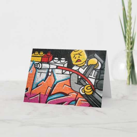 消防士の懸念 カード (正面)