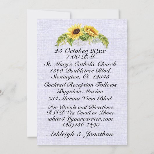 消防士の改訂結婚式招待状 招待状 (裏面)