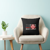 消防士の旗及びFlorianの十字 クッション (椅子)