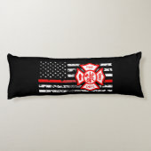 消防士の旗及びFlorianの十字 ボディピロー (裏面)