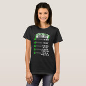 消防士の時給ファイアマン Tシャツ (正面フル)