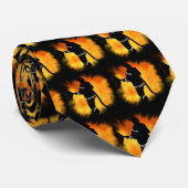 消防士の最初当然の首のタイ ネクタイ (ロール)