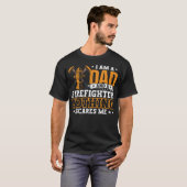 消防士の服 おもしろい消防士のための消防活動 Tシャツ (正面フル)