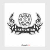 消防士の消防救助デカール シール (シート)