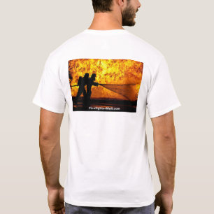 消防士の消防救助Tシャツ Tシャツ