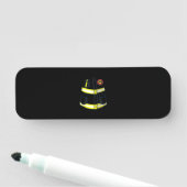 消防士の消防服ハロウィーン 名札 (インサイチュ)