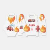 消防士の消防車のテーマ優先ボックス フェイバーボックス (折り畳みなし)