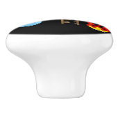 消防士の消防車の消防車の子供たち セラミックノブ (側面)