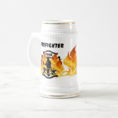 消防士の火Deptのプライド ビールジョッキ (正面左)