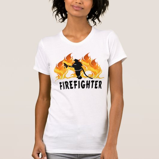 消防士の炎 Tシャツ (正面)