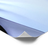 消防士の白い狐 | AIアートポスター ポスター (角)