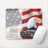 消防士の祈りの言葉のマウスパッド マウスパッド (マウス)