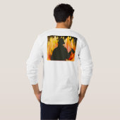 消防士の祈りの言葉感動的信仰炎の炎の愛 Tシャツ (裏面フル)