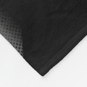 消防士の薄い赤線のアメリカ国旗の消防士 フリースブランケット (角)