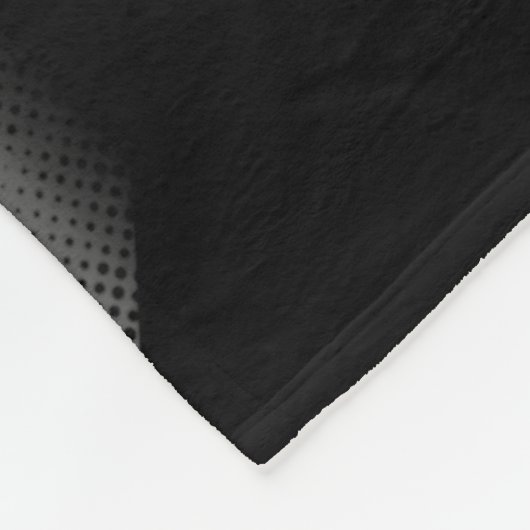 消防士の薄い赤線のアメリカ国旗の消防士 フリースブランケット (角)