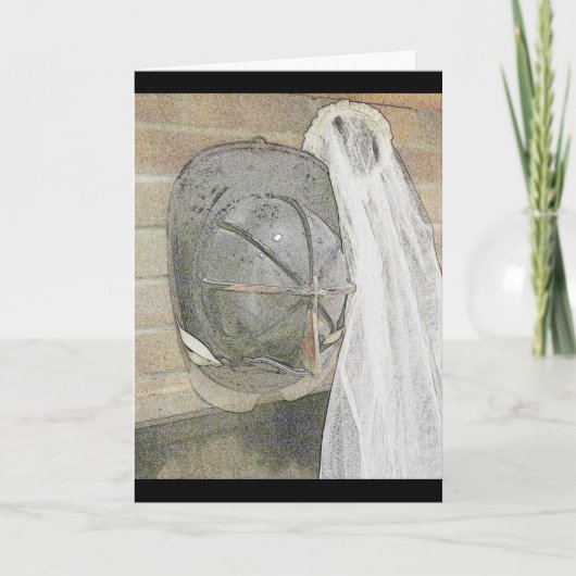 消防士の記念日 カード (正面)