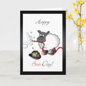 消防士の誕生日の挨拶状 カード (黄色い花)