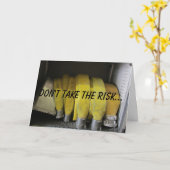 消防士の誕生日の願い カード (黄色い花)