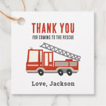 消防士の誕生日パーティーありがとう