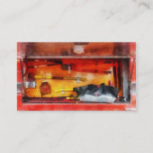 消防士の貿易用具 名刺 (裏面)