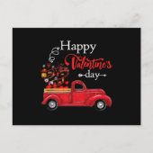 消防士の贈り物|バレンタイン·ファイアファイターおめでとう シーズンポストカード (正面)