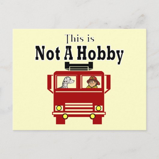 消防士の贈り物 ポストカード (正面)