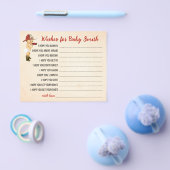 消防士の赤ちゃんベビーカードへの願い チラシ (シングル)